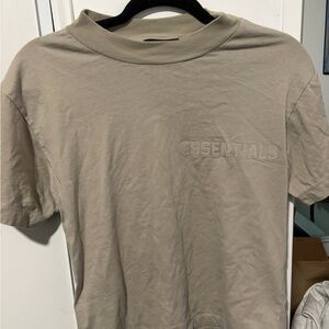 Essentials Womens Tan T-Shirt